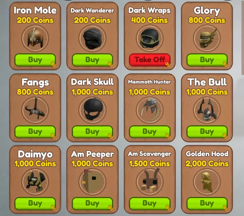 Cosmetics in The Ancient Isles