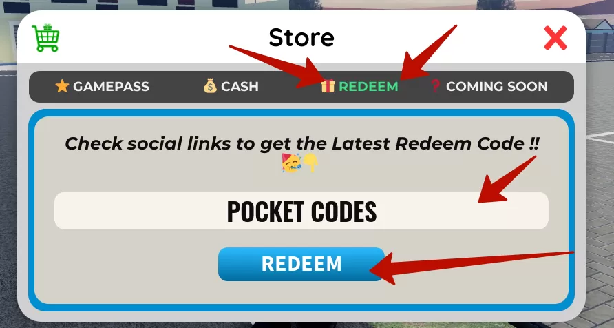 How to redeem Drag Drive Simulator codes?
